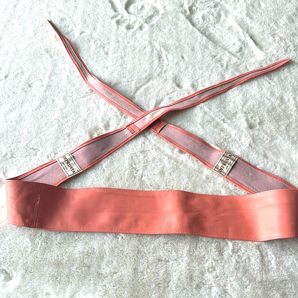 Pink Italian Leather Belt! Made in Italy 🇮🇹